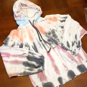 Tie-Dye Hooded Sweatshirt